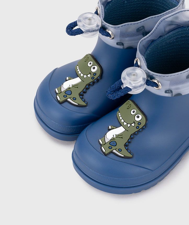 Bota de Agua Mendi Dino Azul | Jeans