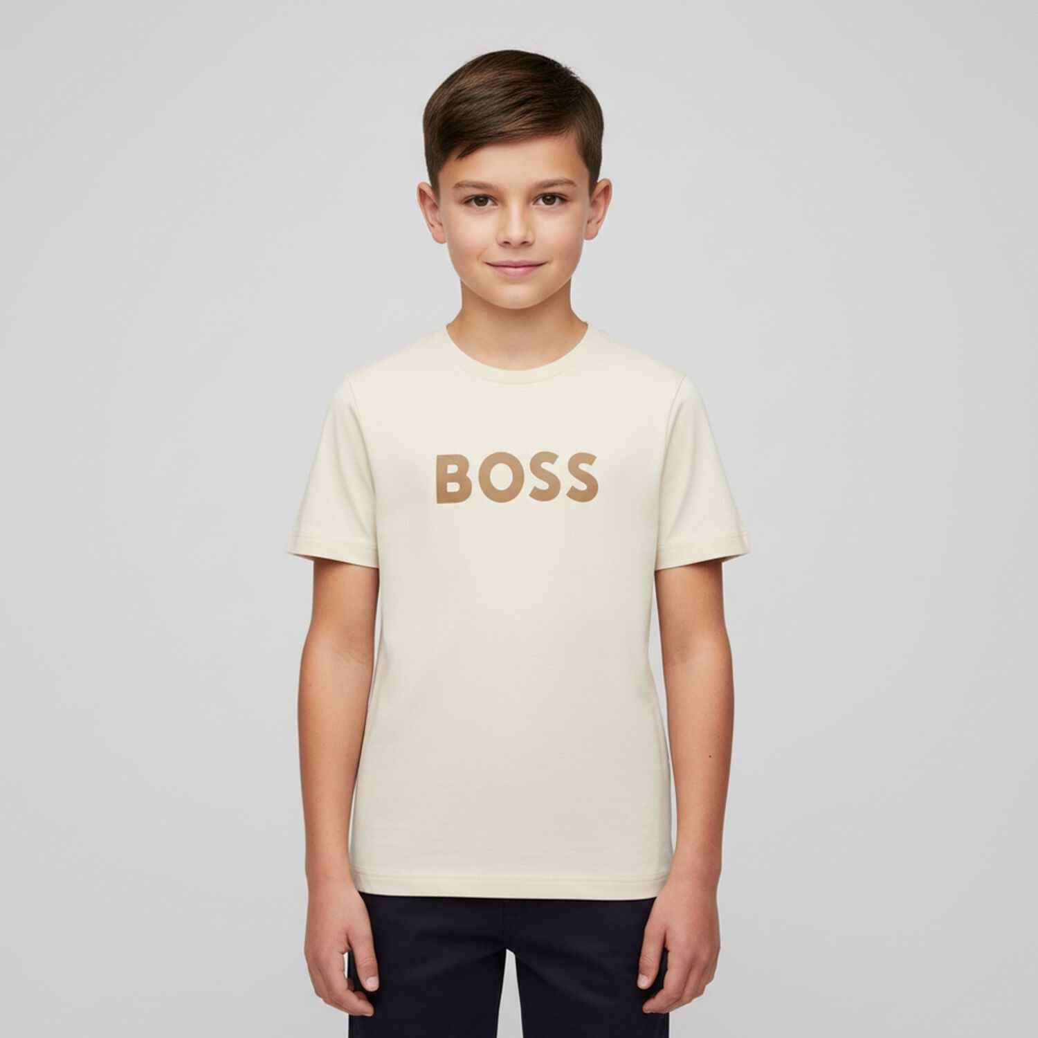 Camiseta Estampado Frontal Vainilla