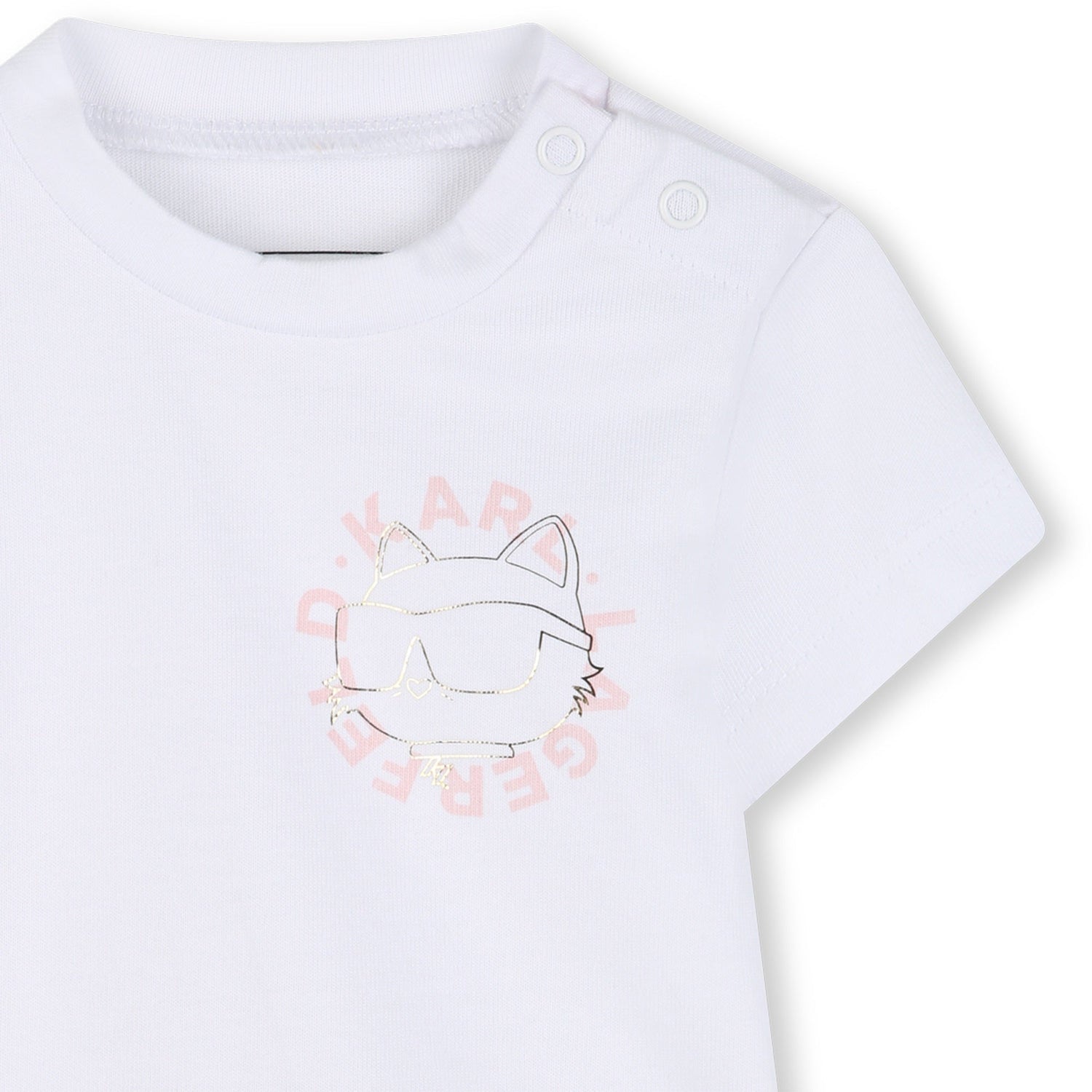 Set 3 Piezas Mini Karl Rose &amp; Blanc