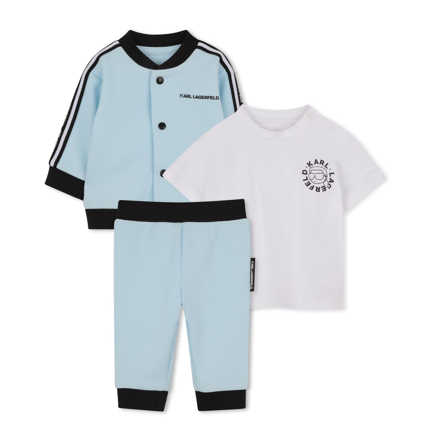 Set 3 Piezas Azul Mini Karl Azul Noche