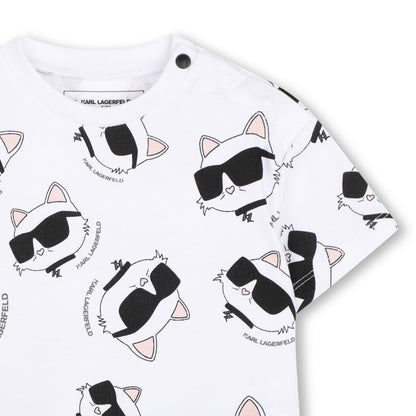 Set Camiseta Mini Karl &amp; Short Choupette
