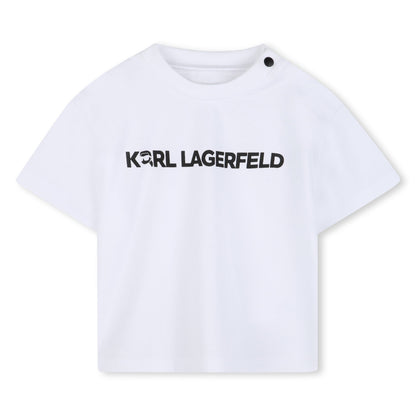 Set Camiseta &amp; Bermuda Surf Mini Karl Blanco