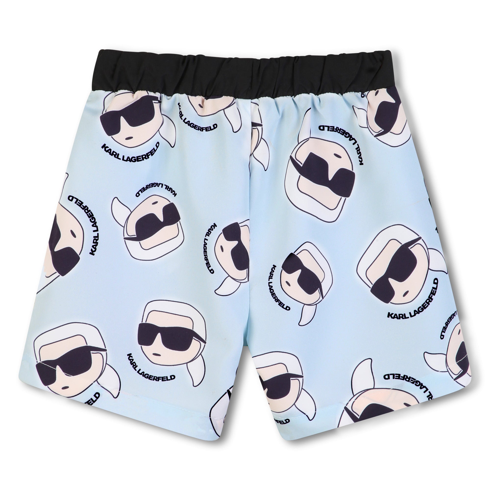 Set Camiseta &amp; Bermuda Surf Mini Karl Blanco