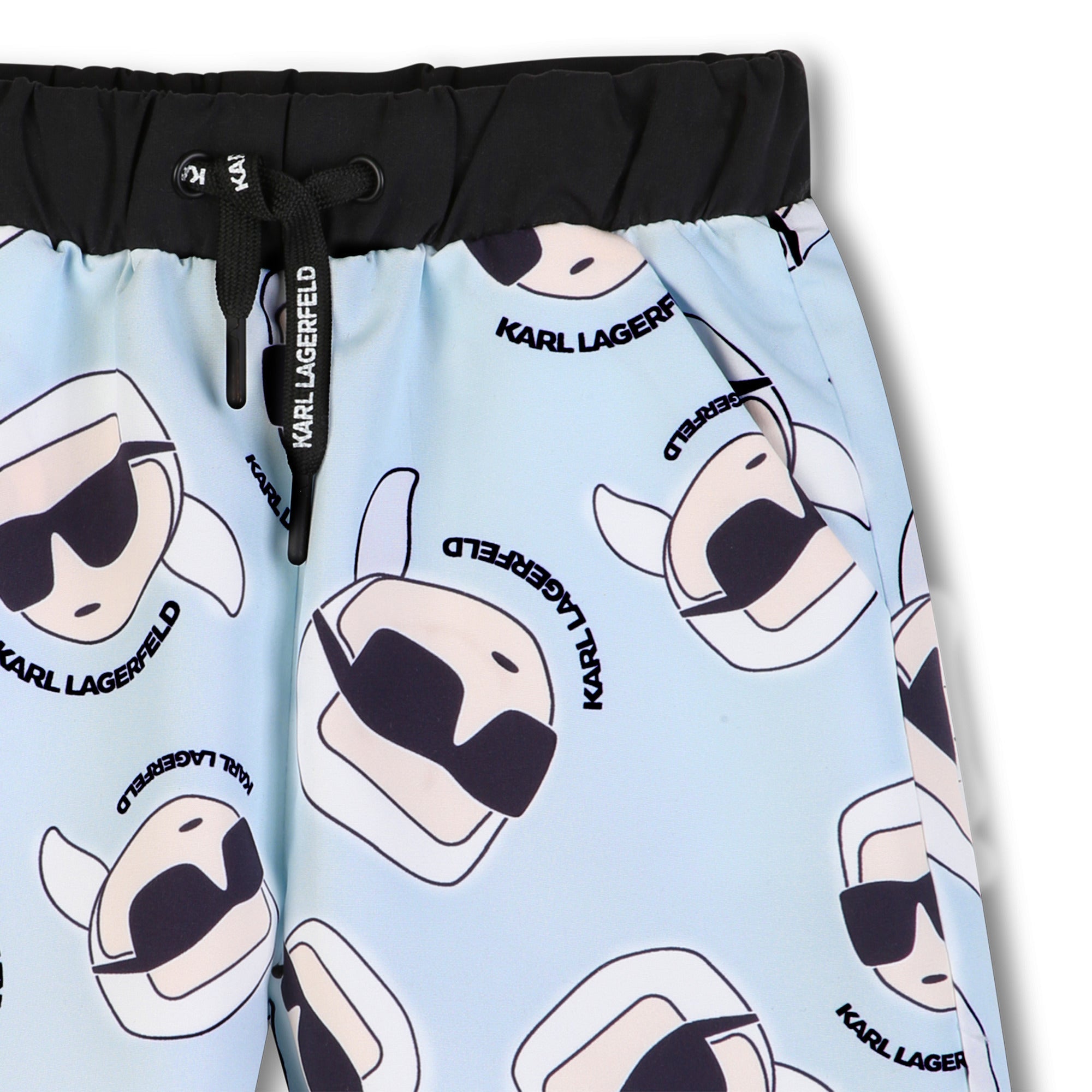 Set Camiseta &amp; Bermuda Surf Mini Karl Blanco