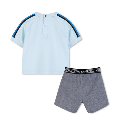 Set Camiseta Aire &amp; Bermuda Denim