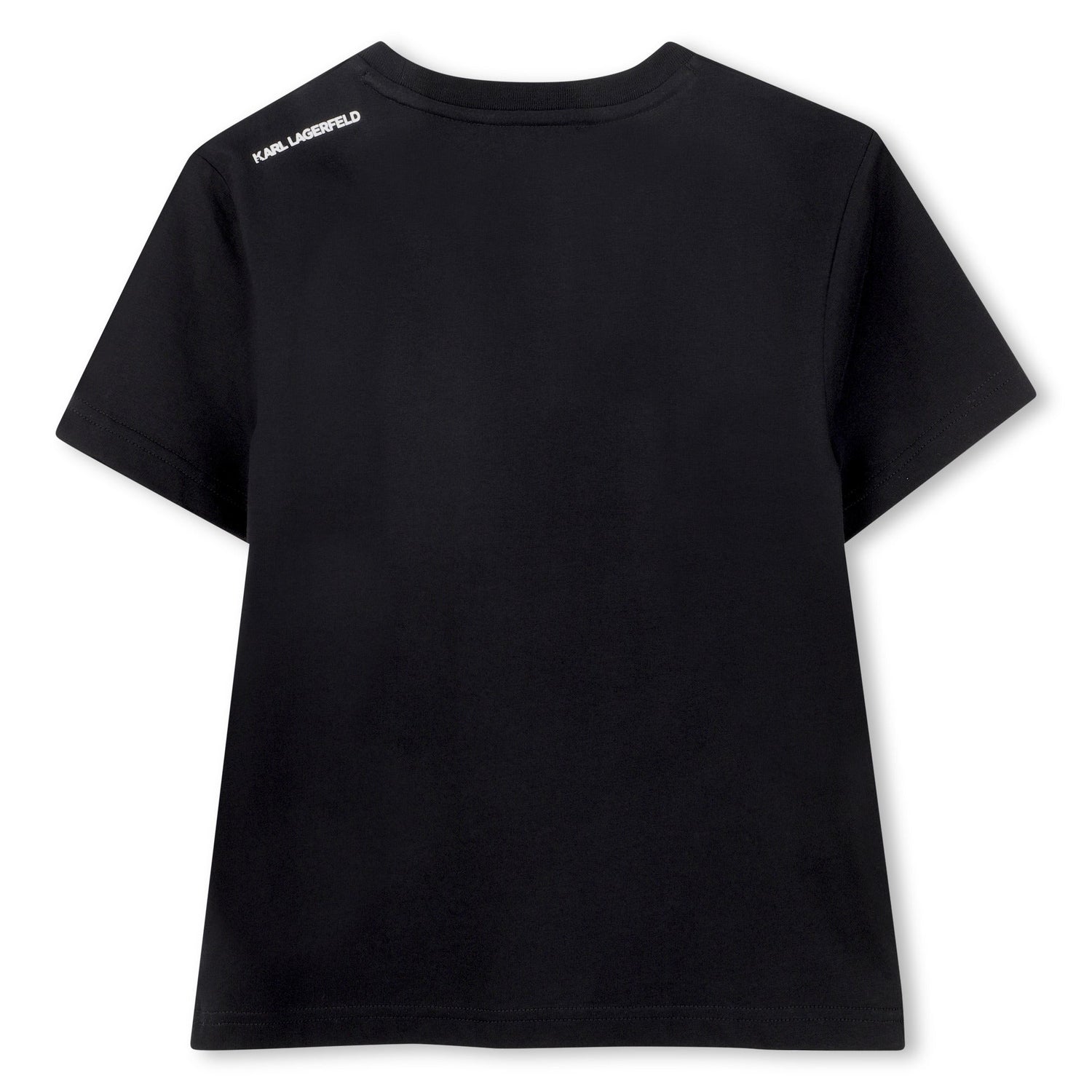 Camiseta Algodón Orgánico Karl Ikonik Negra