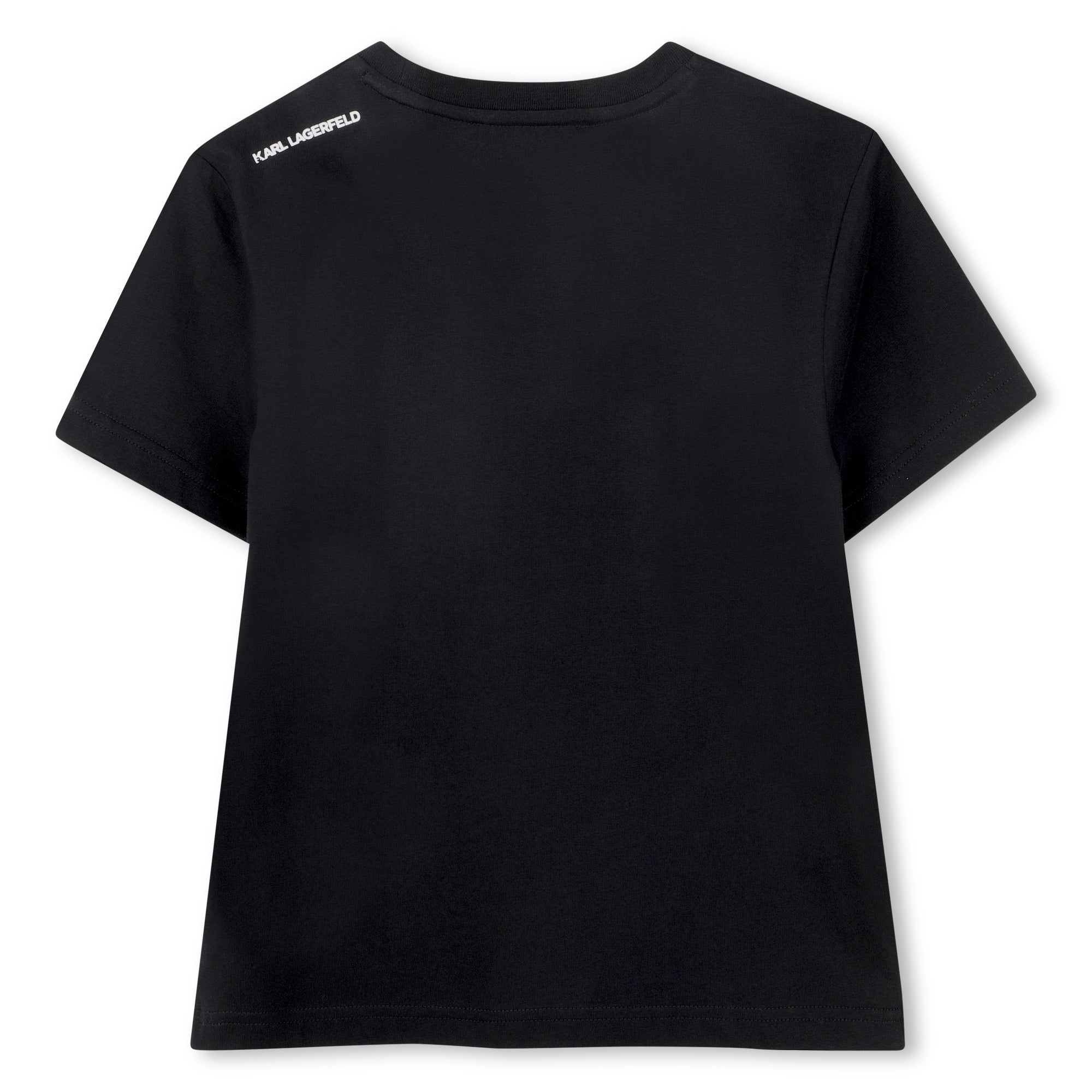 Camiseta Algodón Orgánico Karl Ikonik Negra