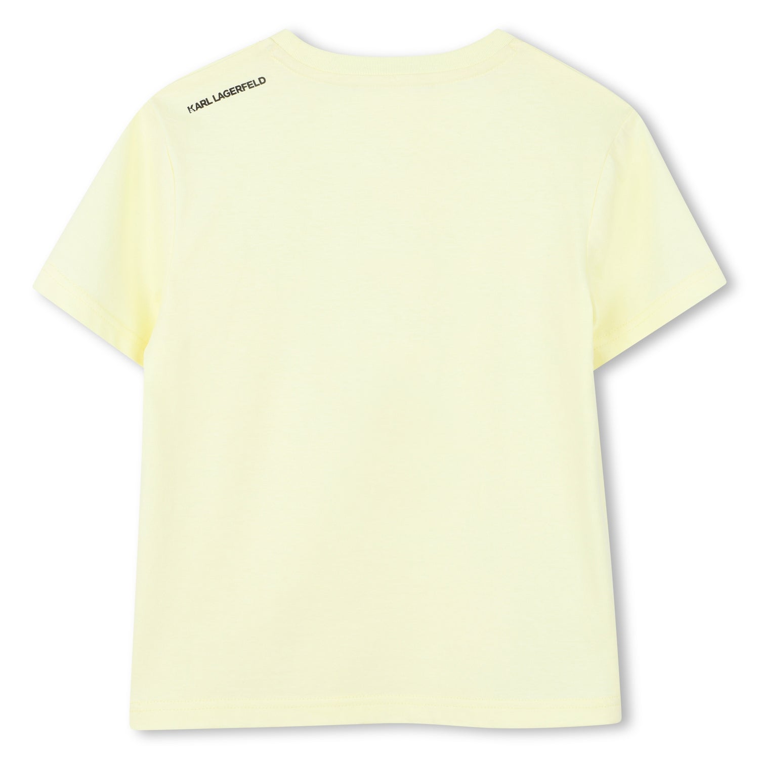 Camiseta Algodón Orgánico Karl Ikonik Amarilla