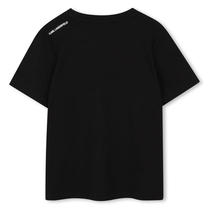 Camiseta Algodón Orgánico Karl Negra