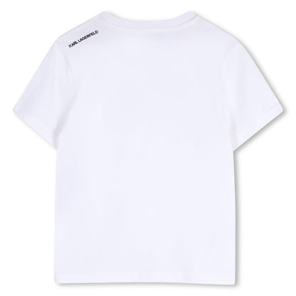 Camiseta Algodón Orgánico Karl Blanca