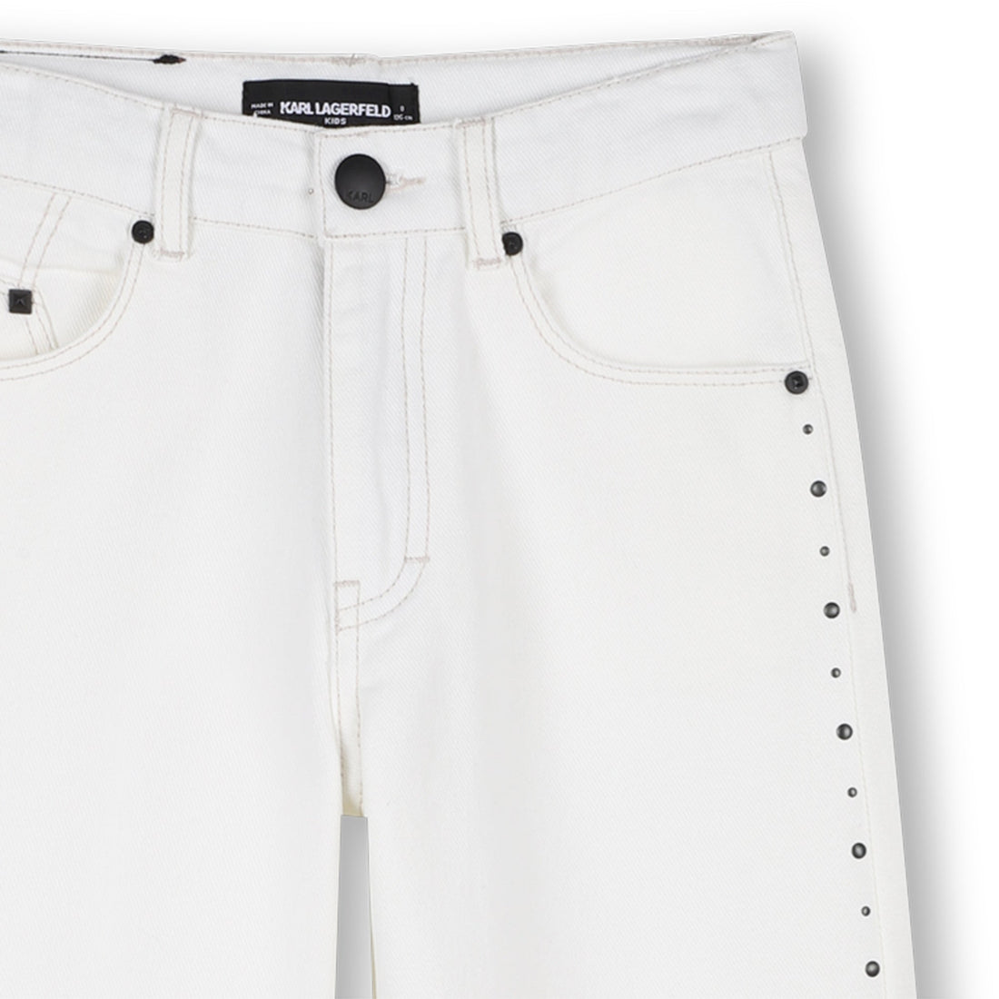 Pantalón Taches Wide Leg Blanco Leche