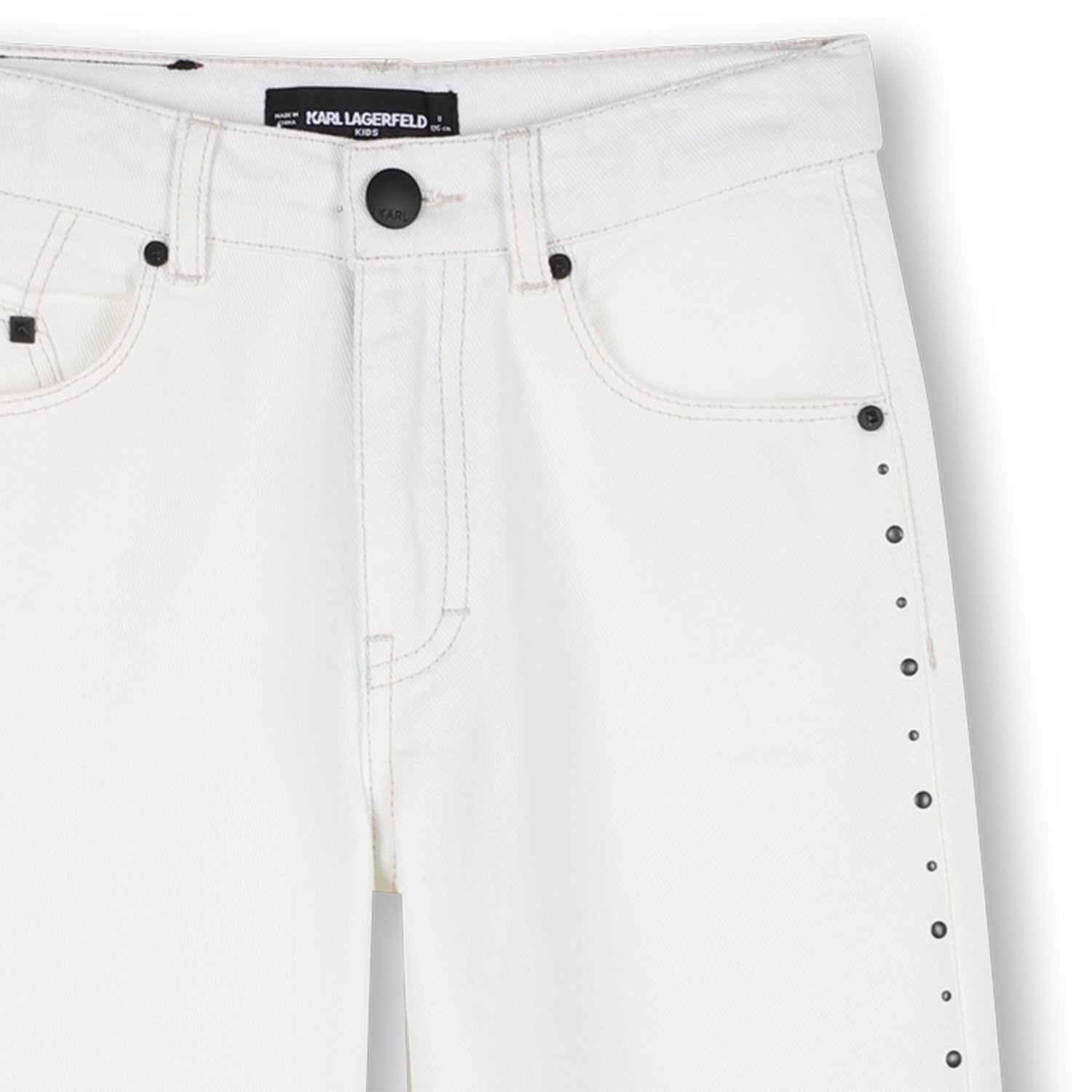 Pantalón Taches Wide Leg Blanco Leche