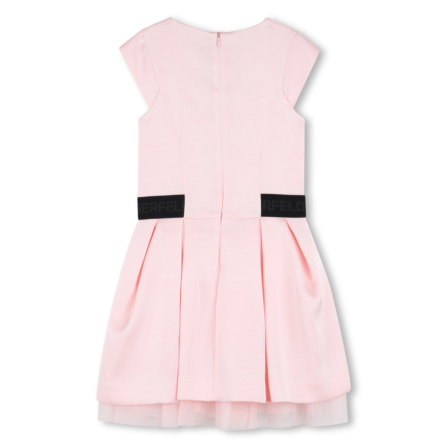 Vestido Satén &amp; Tul Rose Love