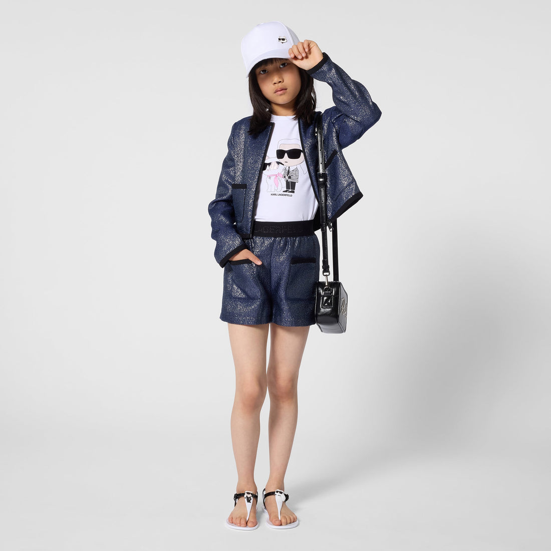Camiseta Karl Ikonik Blanca