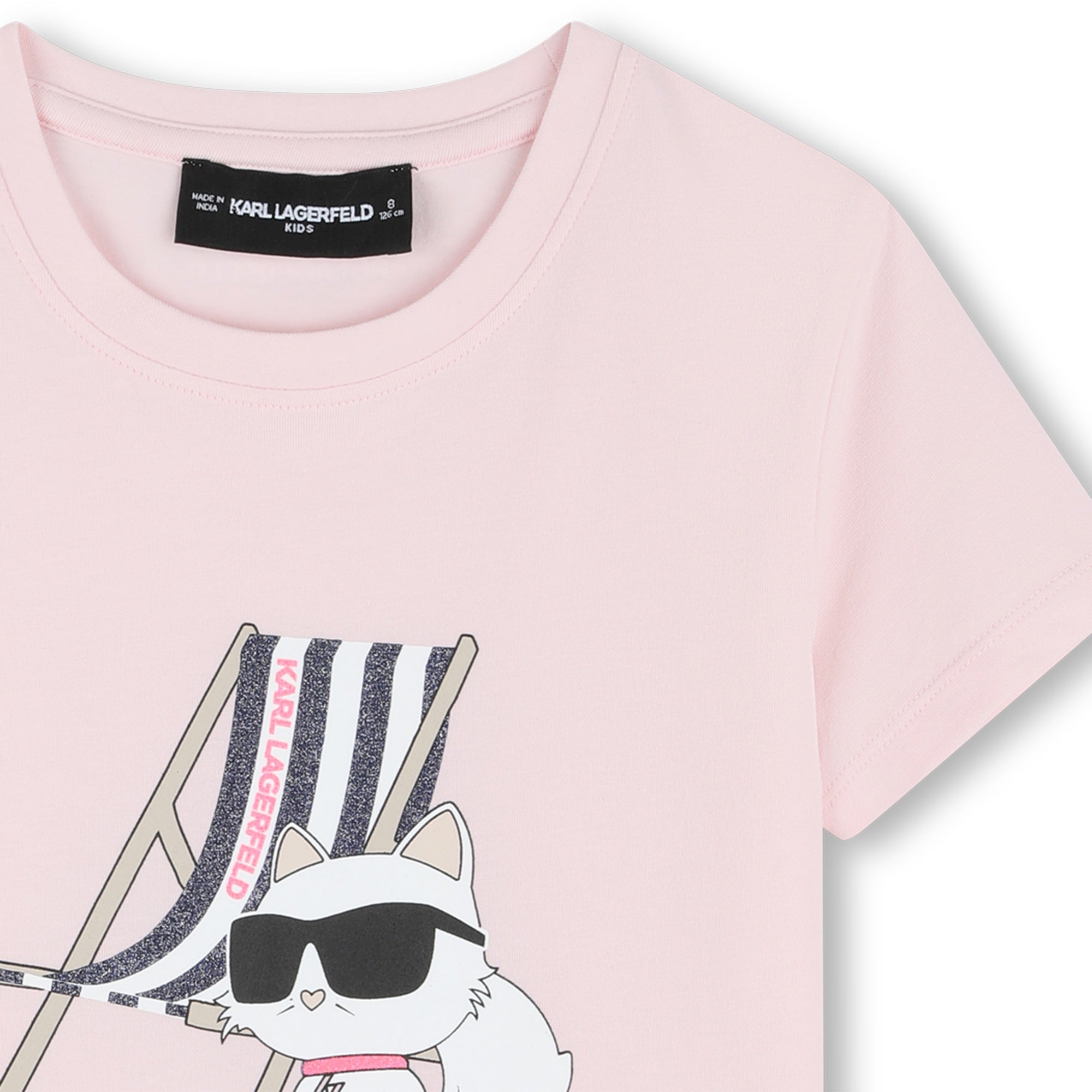 Camiseta Karl Ikonik Rose Love