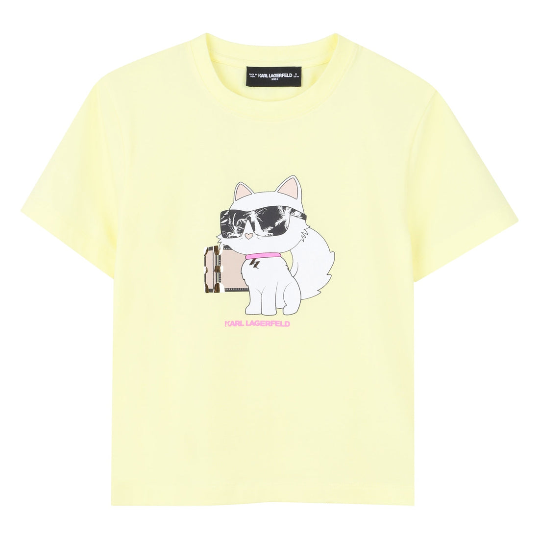 Camiseta Choupette Loose Fit Amarilla