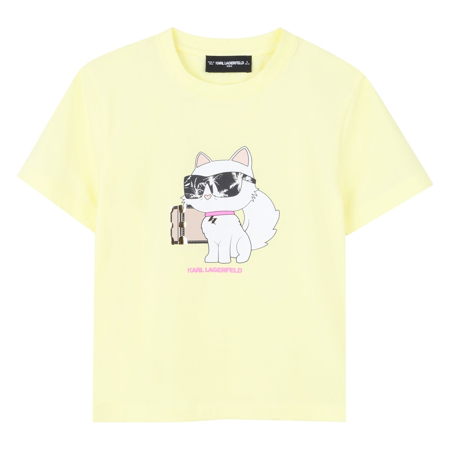 Camiseta Choupette Loose Fit Amarilla
