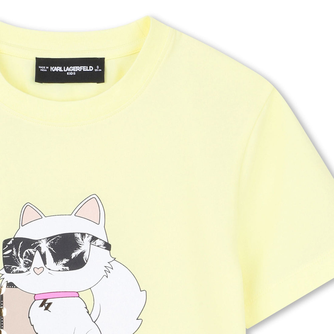 Camiseta Choupette Loose Fit Amarilla