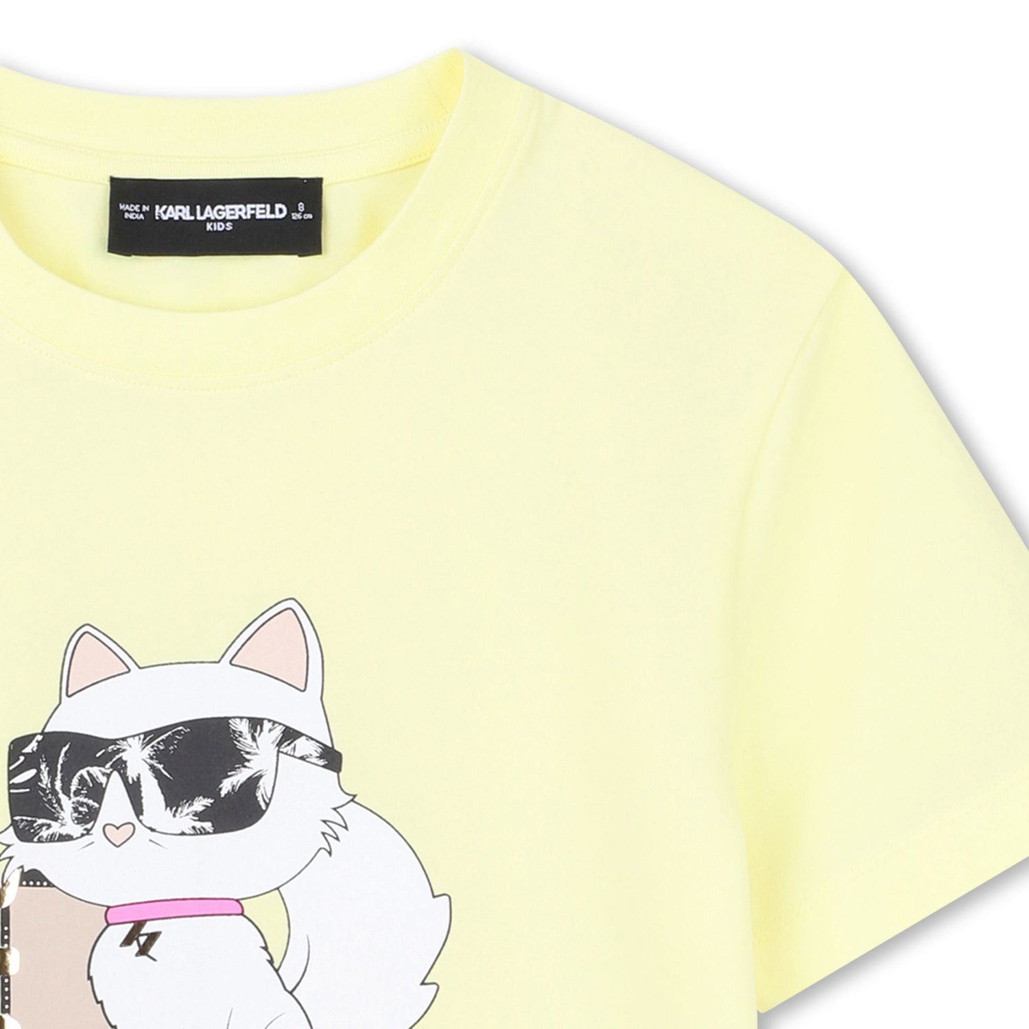 Camiseta Choupette Loose Fit Amarilla