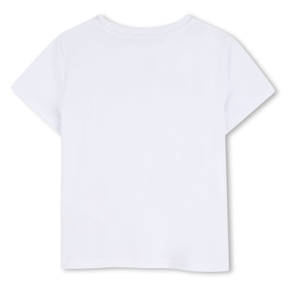 Camiseta Clásica Taches Karl Blanco