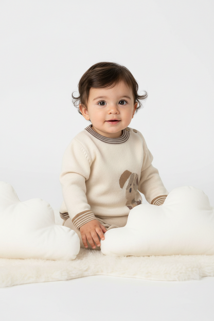 Jersey Tejido Ceramica Perritos