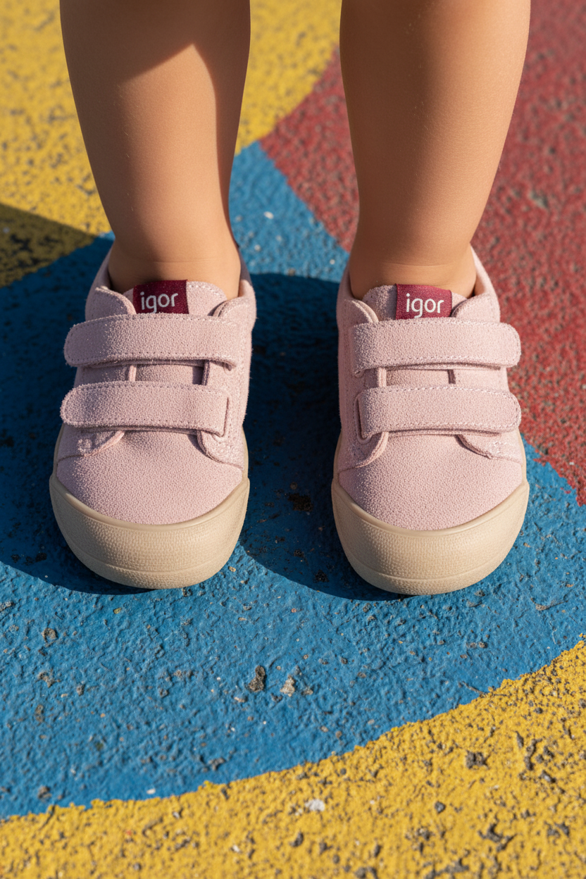 Tenis Suede Rosa