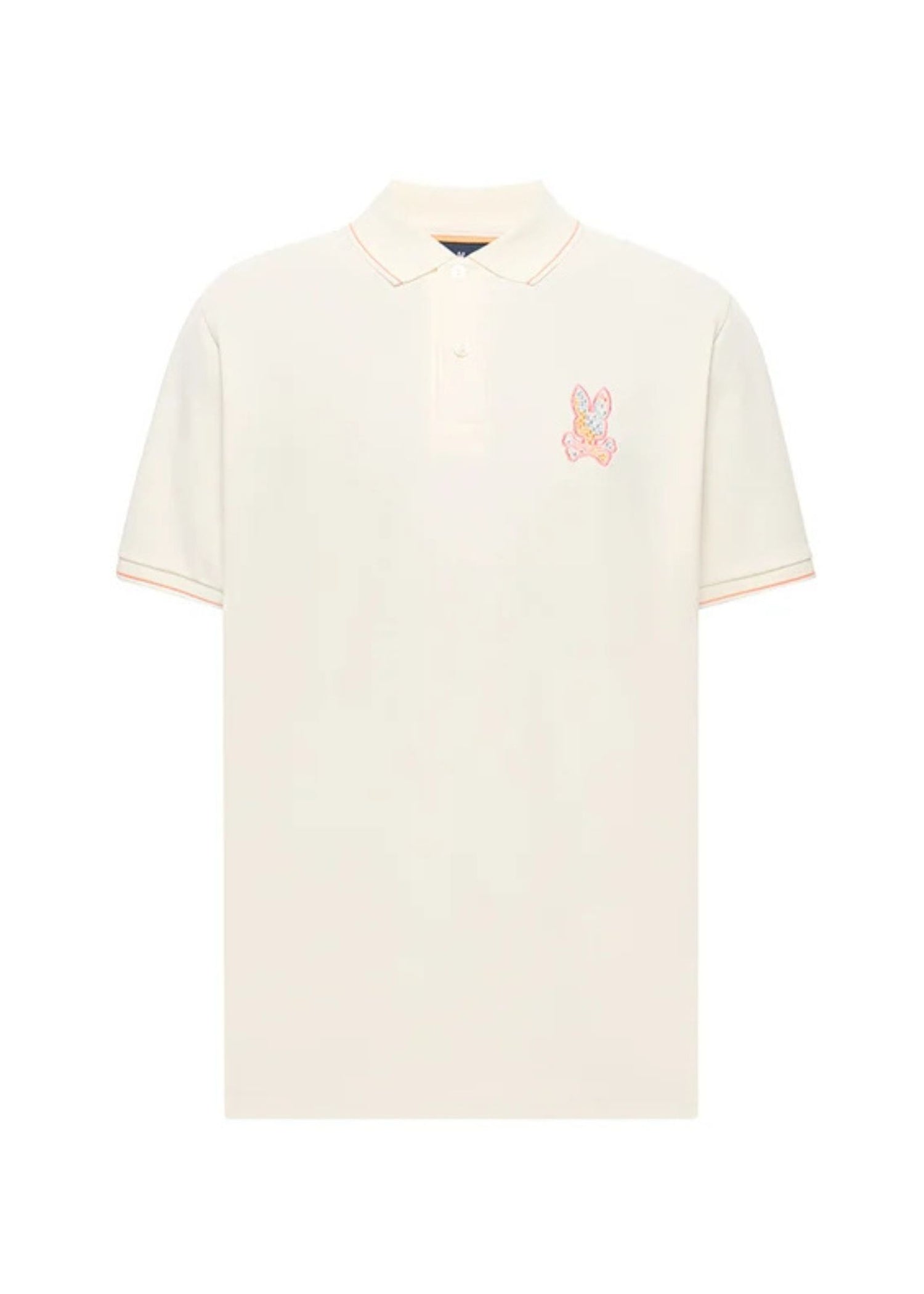 Polo Oliver Bordada Beige