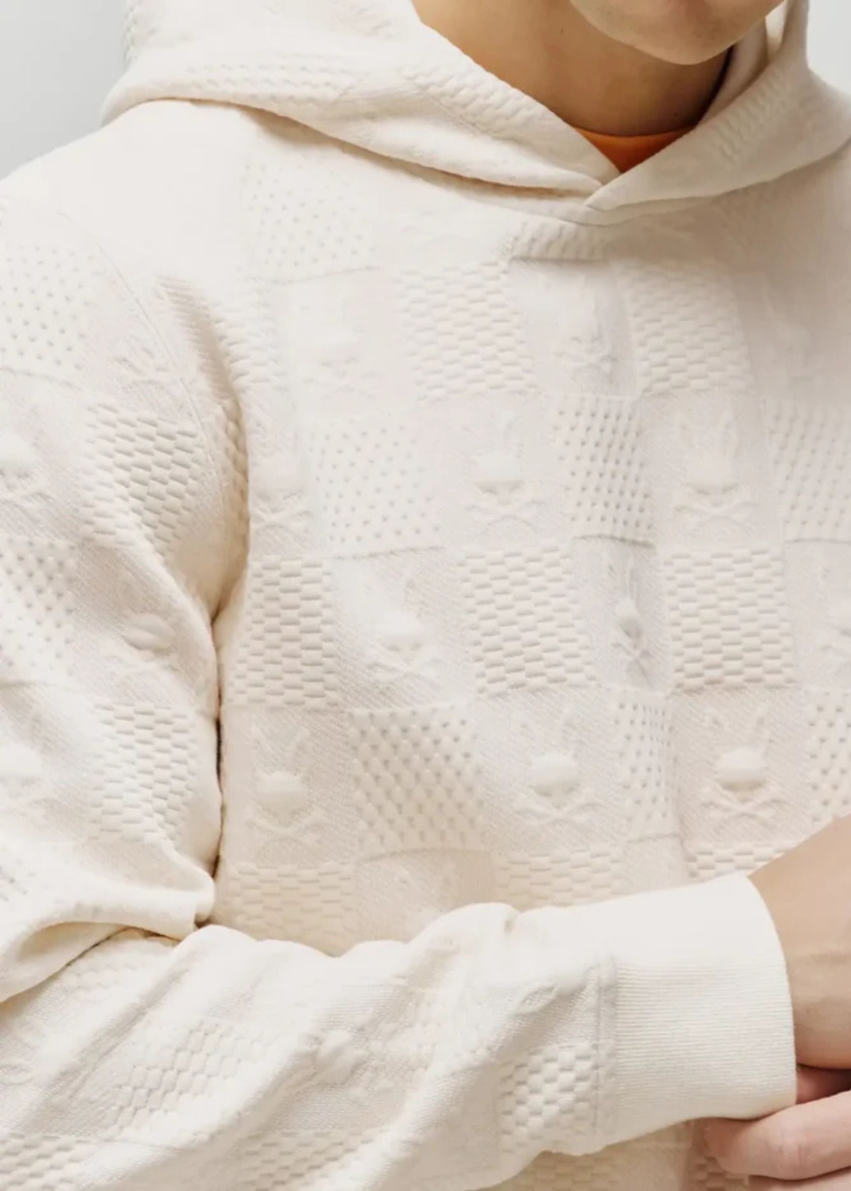 Hoodie Jaquard Dustin Beige
