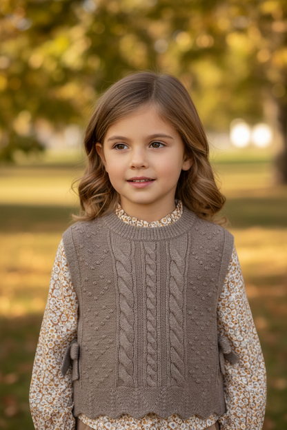 Outfit niña con chaleco