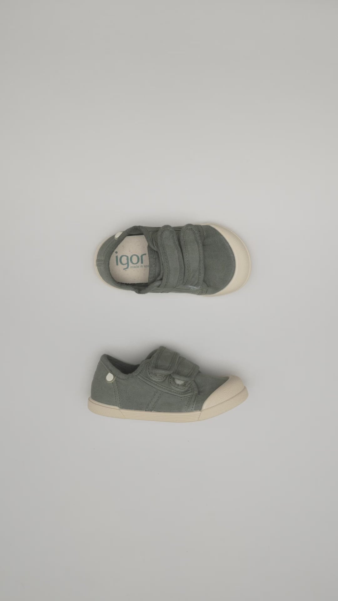 Tenis Lona Barefoot Kaki Unisex