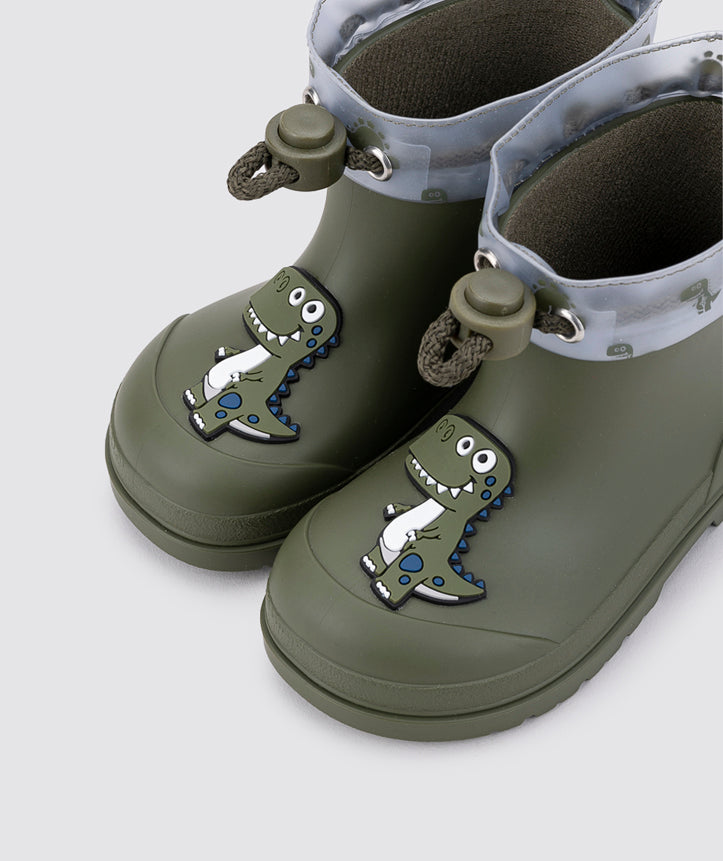 Bota de Agua Mendi Dino Kaki